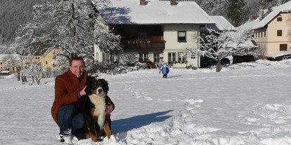 vacanza in fattoria - Tiere am Hof: Pferde - Carinzia - Sonne, Schnee und Berge - Bio-Bauernhof Auernig