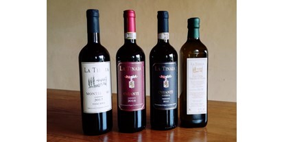 Urlaub auf dem Bauernhof - Toskana - Wir produzieren Chianti-Wein und natives Olivenöl extra, beide von ausgezeichneter Qualität. - Agriturismo La Tinaia