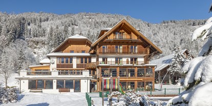 vacation on the farm - Arriach - nawu_apartments_Ansicht_Winter_Süden - nawu apartments