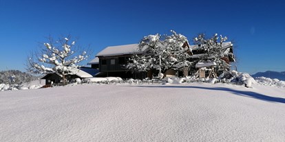 Urlaub auf dem Bauernhof - Kräutergarten - Vorarlberg - Winter am Wiesenhof - Wiesenhof Rusch