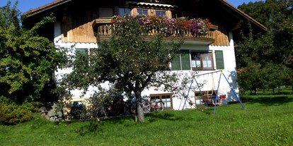 Urlaub auf dem Bauernhof - Baden-Württemberg - Ferienwohnung "Kleeblatt" im DG mit Balkon - Mockenhof