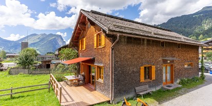 Urlaub auf dem Bauernhof - begehbarer Heuboden - Vorarlberg - Kunsthaus - Ferienbauernhof Nigsch
