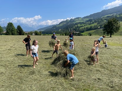 Urlaub auf dem Bauernhof - Tiere am Hof: Kühe - Österreich - Biobauernhof Reiterhof