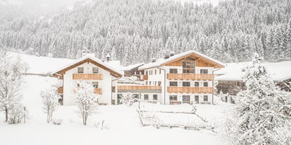 Urlaub auf dem Bauernhof - Angeln - Italien - Winteransicht Untermairhof - Untermairhof