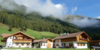 Urlaub auf dem Bauernhof - Lagerfeuerstelle - Südtirol - Urlaub auf dem Bauernhof in Südtirol / Ahrntal - Oberhof