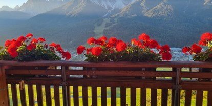 Urlaub auf dem Bauernhof - Trentino-Südtirol - Ausicht Balkon - Pircherhof
