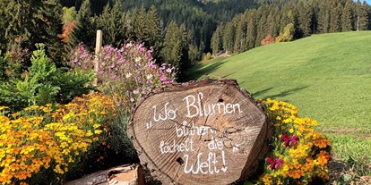 Urlaub auf dem Bauernhof - Lagerfeuerstelle - Südtirol - Mittnackerhof