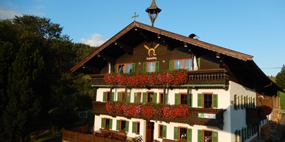 Urlaub auf dem Bauernhof - Aufenthaltsraum - Tirol - Bauernhof Grosswolfing - Großwolfing
