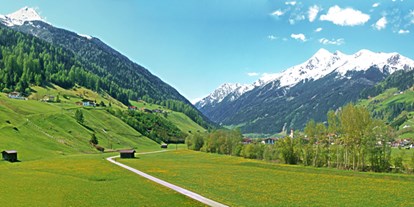 Urlaub auf dem Bauernhof - Mithilfe beim: Heuernten - Tirol - Der Ausblick vom Balkon - Ausserwieserhof