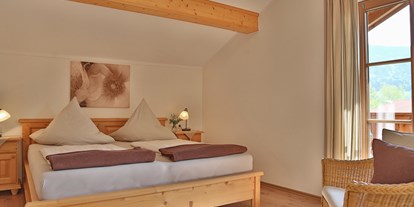 Urlaub auf dem Bauernhof - Skifahren - Faistenau - Schlafzimmer Vergissmeinnicht - Sotterhof