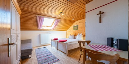 Urlaub auf dem Bauernhof - ideal für: Genuss - Bayern - Ferienwohnung Äpfelkammer
zusätzliches Schlafzimmer - Estermannhof