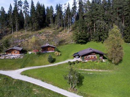 Urlaub auf dem Bauernhof - Almwirtschaft - Salzburg - Eckwaldhütten Traumlage oberhalb des Bauernhofes - Stranger Leitengut-Eckwald