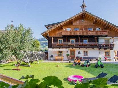 Urlaub auf dem Bauernhof - Schwimmmöglichkeit: Außenpool - Salzburg - Arnoldgut Kinderbauernhof