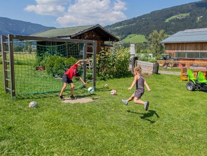 Urlaub auf dem Bauernhof - Umgebung: Urlaub in den Hügeln - Salzburg - Spielplatz Garten - Schnell Palfengut