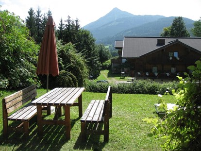 Urlaub auf dem Bauernhof - Umgebung: Urlaub in den Wäldern - Salzburg - Ausblick vom Ferienhaus - Ferienhaus Kuchelberg