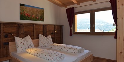 Urlaub auf dem Bauernhof - Verleih: Rodel - Italien - Schlafzimmer Rosacea - Pignathof 