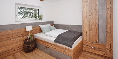 Urlaub auf dem Bauernhof - Art der Unterkunft: Appartement - Oberösterreich - Schlafzimmer 2 App. Baumgarten/Troadkasten - Grafhaidergut