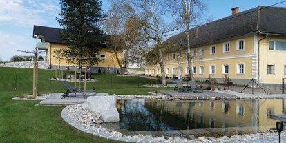 Urlaub auf dem Bauernhof - Schwimmen - Oberösterreich - Schwimmteich - Grafhaidergut