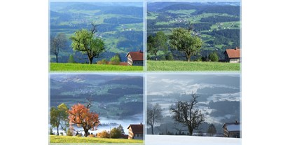 Urlaub auf dem Bauernhof - Vorarlberg - Zu jeder Jahreszeit ein schöner Blick ins Tal und zu den Bergen. - Haus Adlerhorst