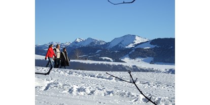 Urlaub auf dem Bauernhof - erreichbar mit: Bus - Vorarlberg - Winterwandern - Haus Adlerhorst