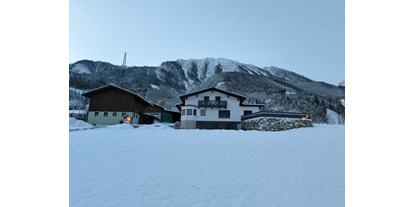 Urlaub auf dem Bauernhof - Skifahren - Salzburg - Winter bei uns am Hof - Bauernhof Sonnenhuab 