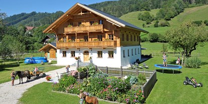 Urlaub auf dem Bauernhof - Wellness: Dampfbad - Steinbach am Attersee - Familienbauernhof Hinkerhof