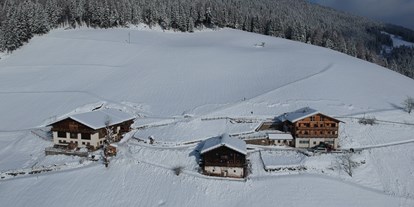 Urlaub auf dem Bauernhof - Italien - Der Ortlerhof im Winter. - Ortlerhof im Ultental