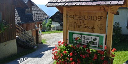 Urlaub auf dem Bauernhof - ideal für: Familien - Schladming-Dachstein - Bio-Bergbauernhof Möslhof