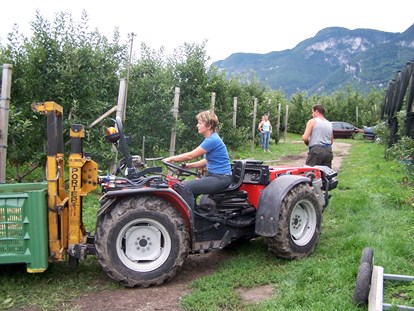 Urlaub auf dem Bauernhof - Südtirol - Kerschbamerhof im Süden Südtirols