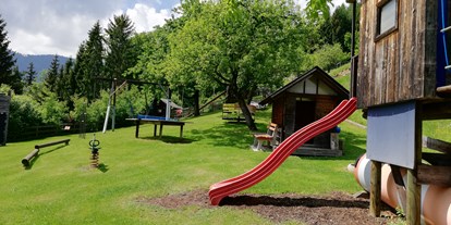 Urlaub auf dem Bauernhof - Art der Unterkunft: Ferienwohnung - Steiermark - Hauseigener Erlebnisspielplatz - Kindererlebnis-Bauernhof Perhofer