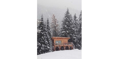 Urlaub auf dem Bauernhof - Tagesausflug möglich - Trentino-Südtirol - La casa sull'albero in inverno - Fiores Eco-Green Agriturismo e Azienda Agricola Biologica