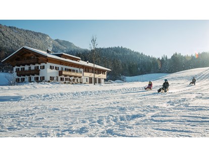 Urlaub auf dem Bauernhof - ideal für: Sportler - Tirol - Rodeln - Feriengut Unterhochstätt