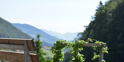 Urlaub auf dem Bauernhof - Schweiz - Tolle Aussicht ins Thal - Berghof Montpelon