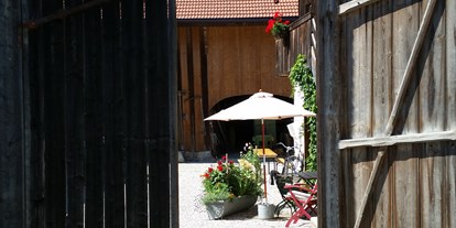 Urlaub auf dem Bauernhof - Tiere am Hof: Schweine - Faistenau - Bio-Archehof Kaspergut - Denkmalhof Kaspergut