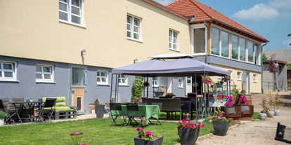 Urlaub auf dem Bauernhof - Donauraum - Gebäude und Innenhof - Hippo-Campus Reit- und Therapiezentrum