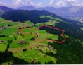 Ferien Bauernhof: herrlich ruhige Lage - und och nur 3 km vom Ort "Hopfgarten" entfernt - Erbhof "Achrainer-Moosen"