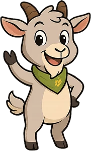 Zieglinde - Maskottchen für Urlaub auf dem Bauernhof